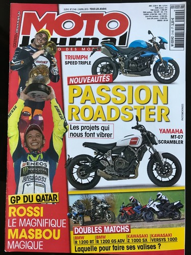 Moto journal 2015 - moto, 2/04/2015